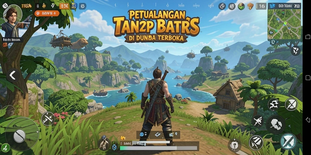 Tangkapan layar menunjukkan gameplay Open World yang imersif.