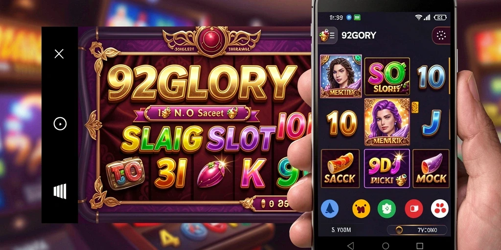 Tampilan gameplay Slot yang menarik dan interaktif dari 92GLORY.