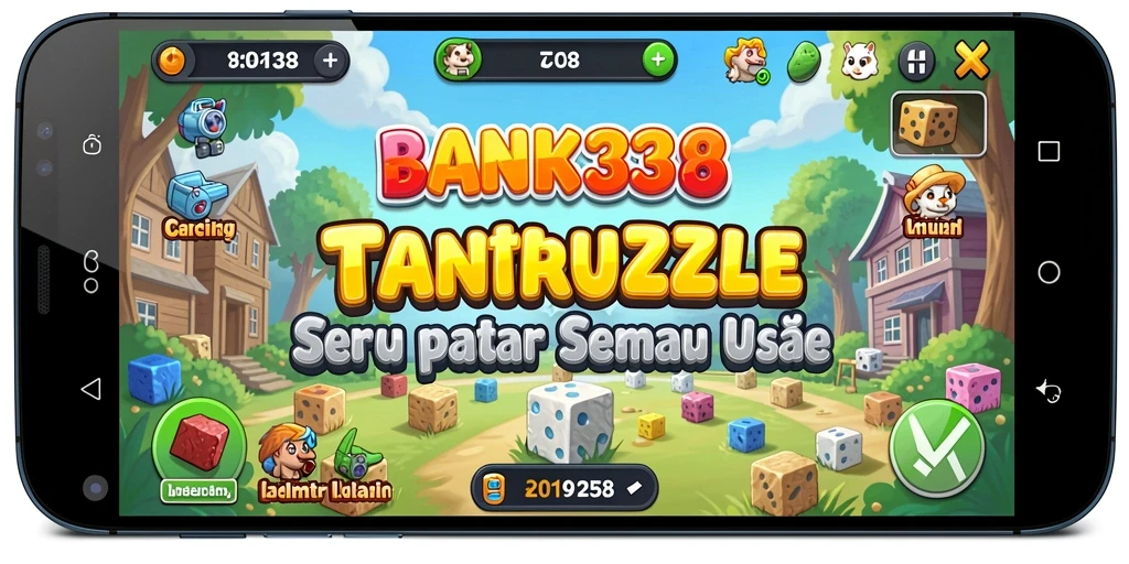 Tangkapan layar utama BANK338 yang menampilkan gameplay menantang dan menarik.