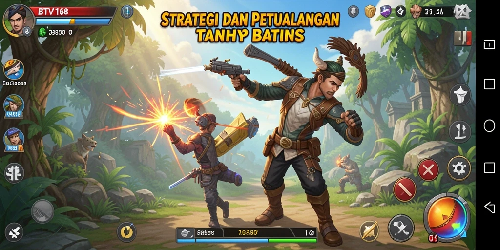 Tampilan gameplay mendebarkan dalam BTV168 yang penuh strategi.