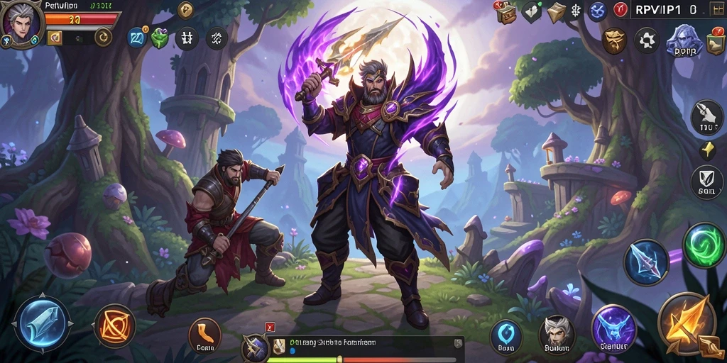 Tampilan gameplay <strong>RPVIP1</strong> yang mendebarkan dan penuh aksi.