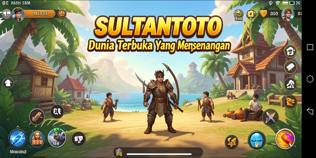 Gameplay mendebarkan di dunia terbuka SULTANTOTO.